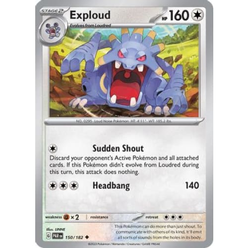 Exploud (150) Uncommon - Single