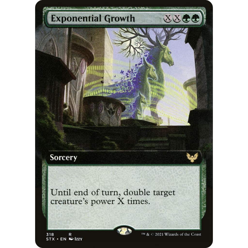 Exponential Growth (Extended Art) (STX-318): - Single