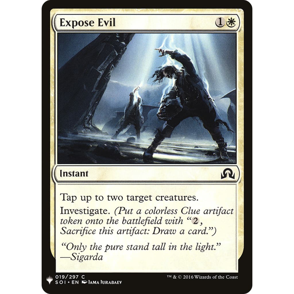 Expose Evil (PLST-SOI-19) - Single