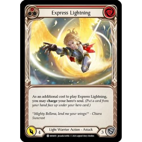 Express Lightning (Red) (MONARCH) Unlimited Edition - Single