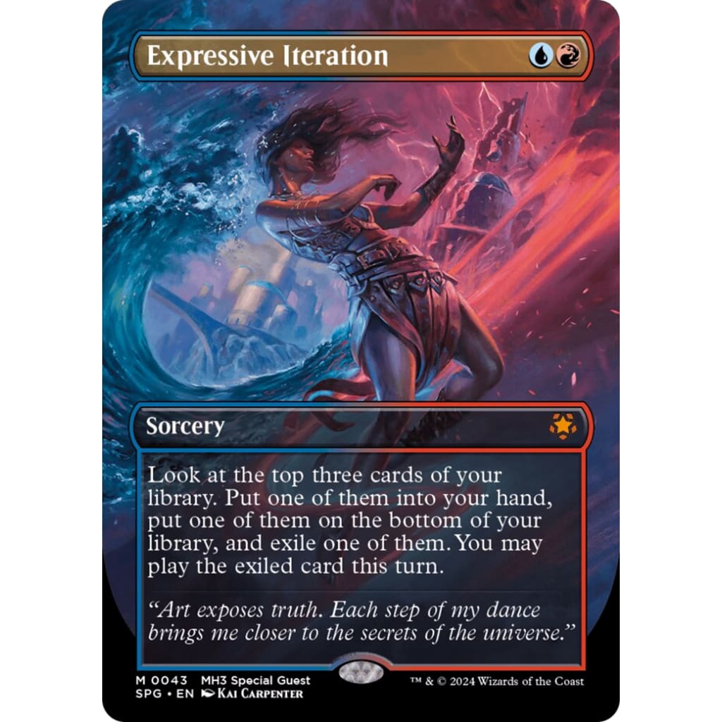 Expressive Iteration (SPG-043) (Borderless) Foil - Single