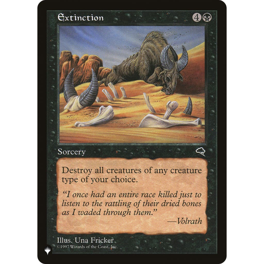 Extinction (PLST-TMP-135) - Single