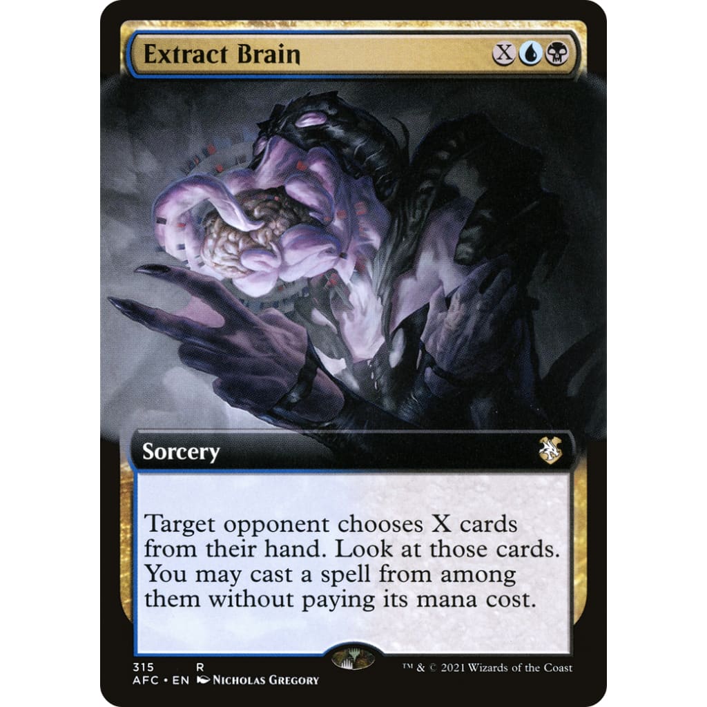 Extract Brain (AFC-315): (Extended Art) - Single