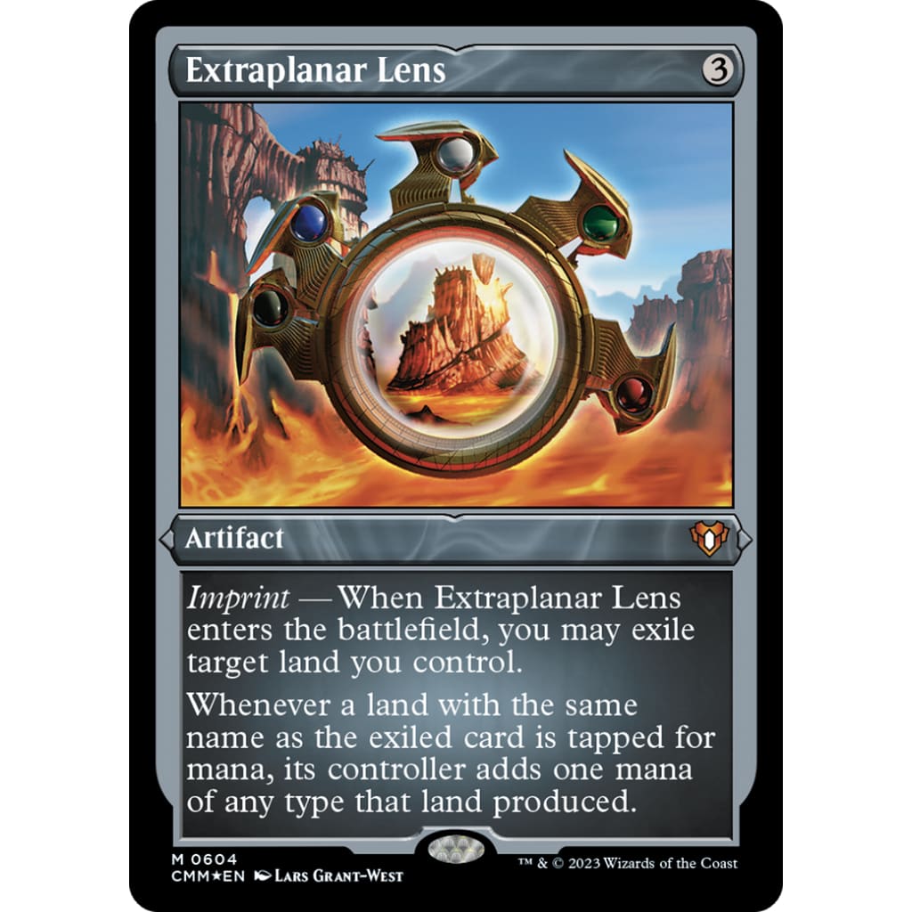 Extraplanar Lens (CMM-604) Etched Foil - Single