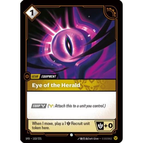 Eye of the Herald (153/221) - Spiritforged - Single