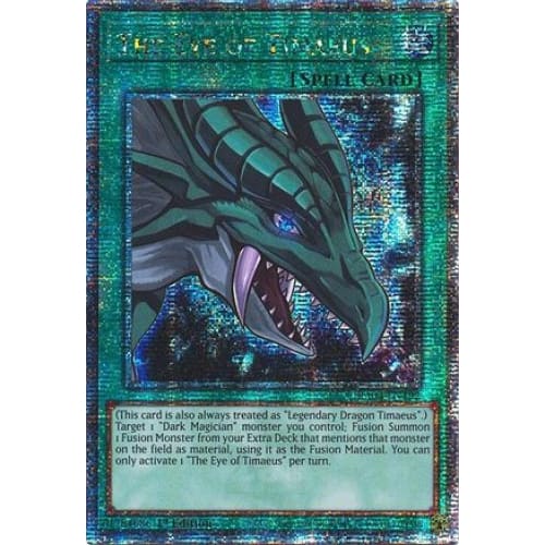 The Eye of Timaeus (Quarter Century Secret Rare)