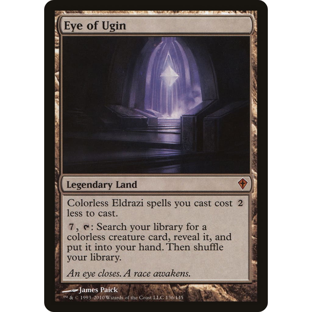 Eye of Ugin (WWK-136) Foil - Single