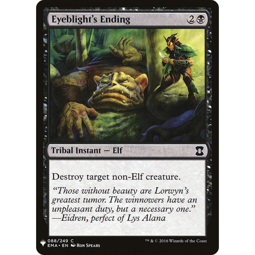 Eyeblight’s Ending (PLST-EMA-88) - Single