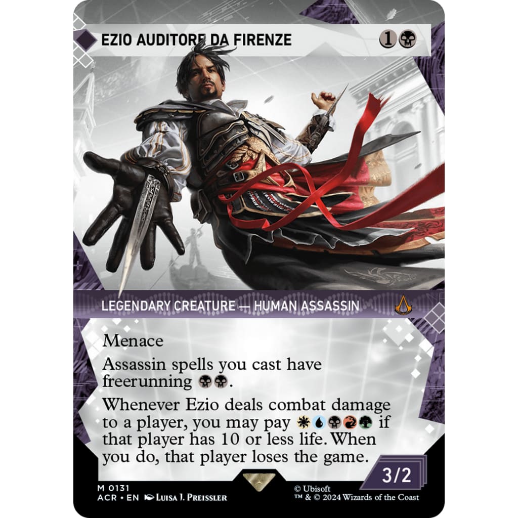 Ezio Auditore da Firenze (ACR-131): (Showcase) (Borderless)