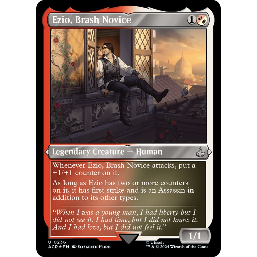 Ezio Brash Novice (ACR-236) Etched Foil - Single