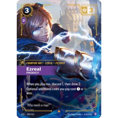 Ezreal - Prodigy (149/221) - Spiritforged Foil - Single