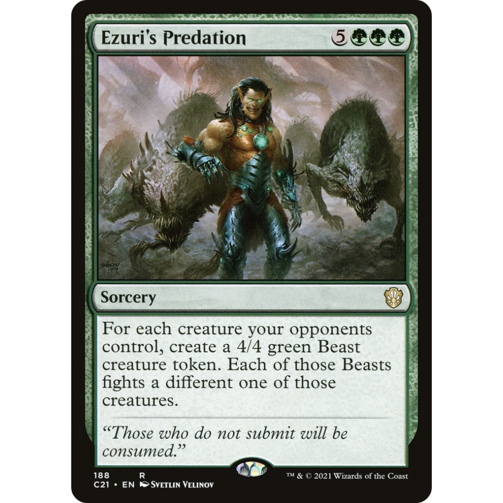 Ezuri’s Predation (C21-188) - Single