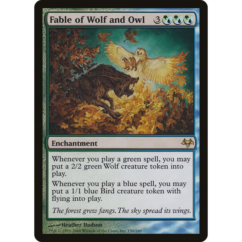 Fable of Wolf and Owl (EVE-150) Foil - Single