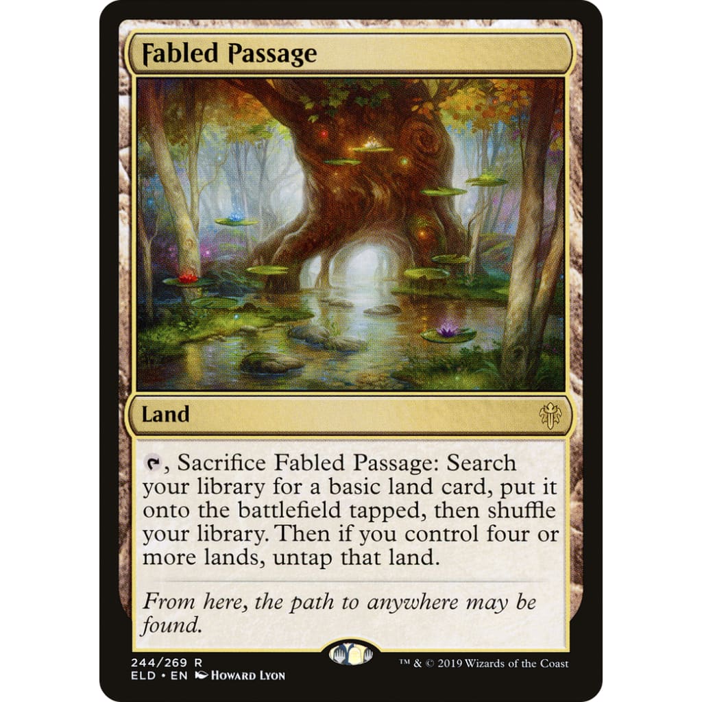 Fabled Passage (ELD-244) Foil - Single