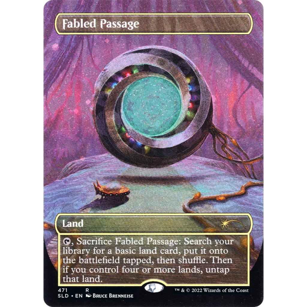 Fabled Passage (SLD-471) (Borderless) Foil - Single