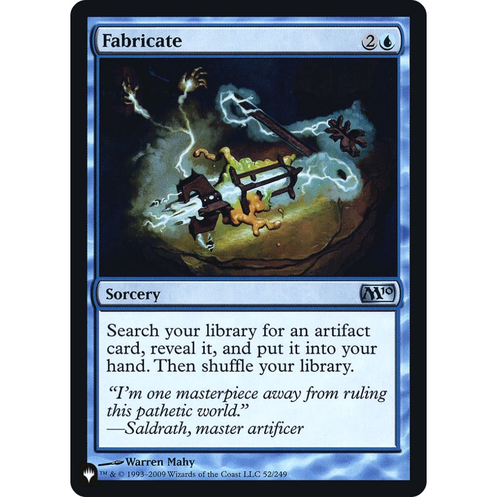 Fabricate (PLST-M10-52) Foil - Single
