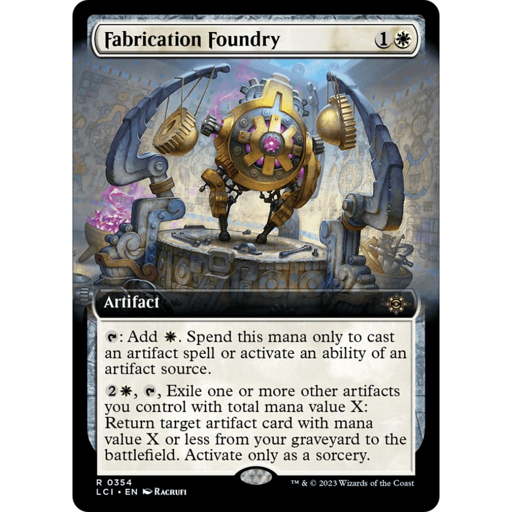 Fabrication Foundry (LCI-354): (Extended Art) Foil - Single