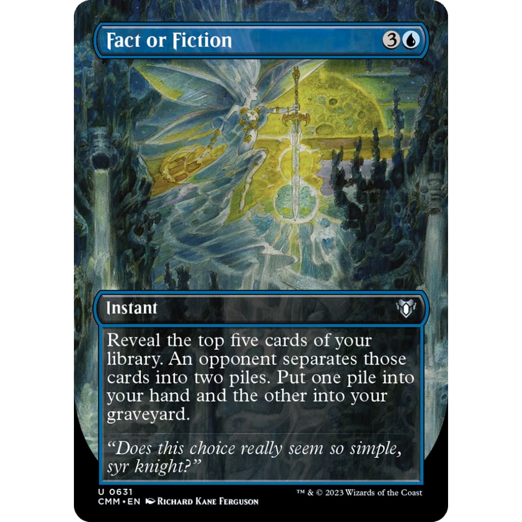 Fact or Fiction (CMM-631) (Borderless) - Single