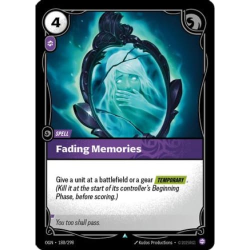 Fading Memories (180/298) - Origins - Single