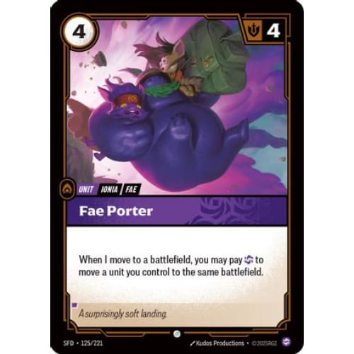 Fae Porter (125/221) - Spiritforged Foil - Single