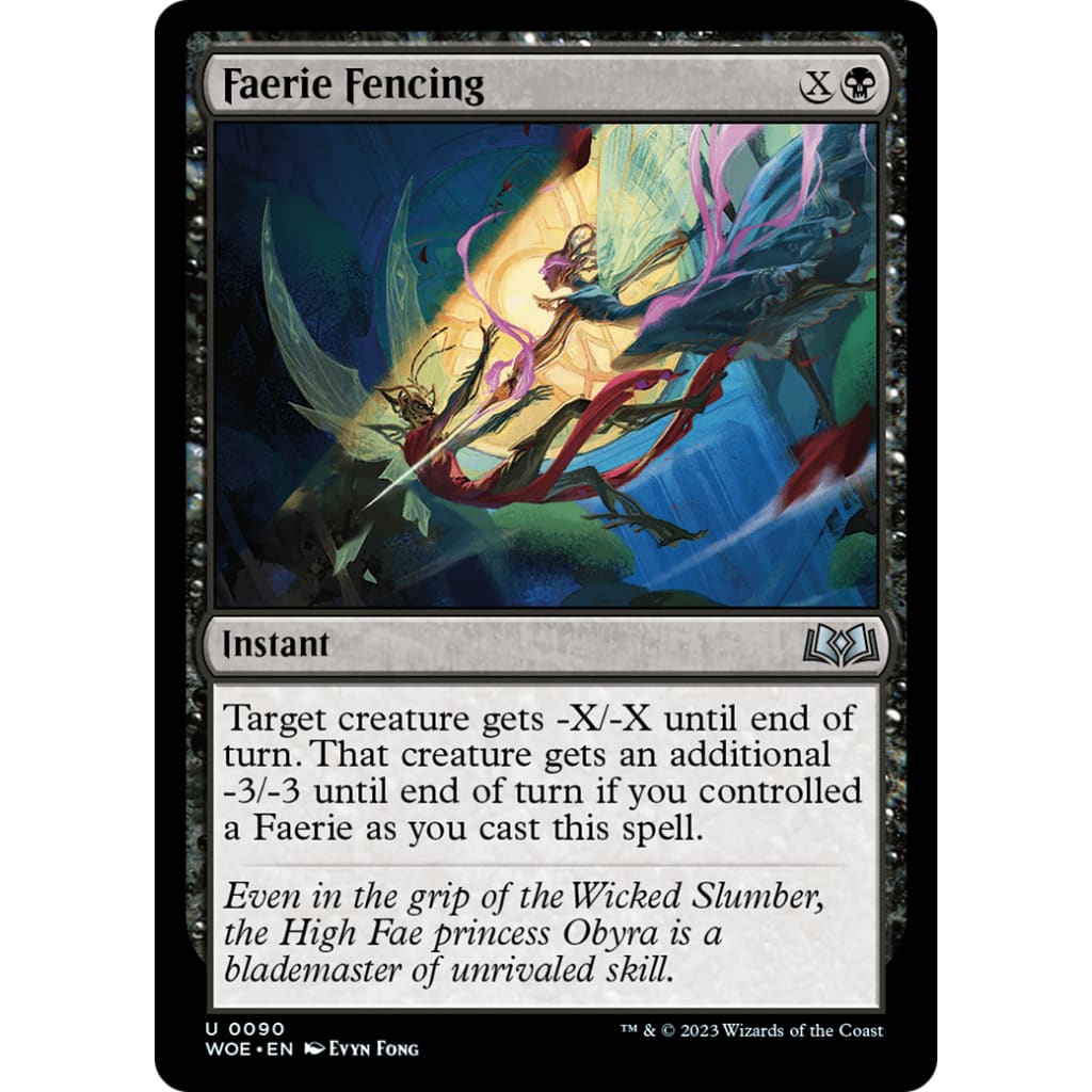 Faerie Fencing (WOE-090) Foil - Single