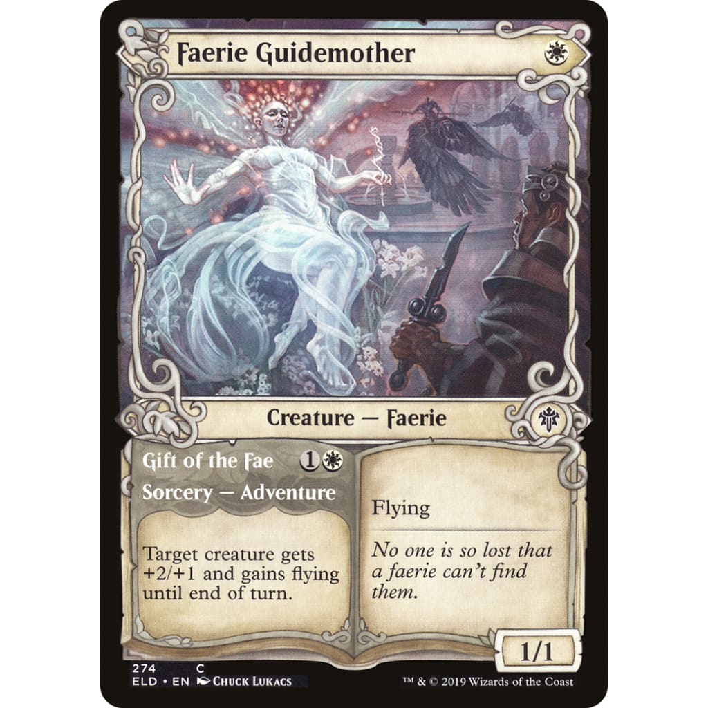 Faerie Guidemother // Gift of the Fae (ELD-274): (Showcase)