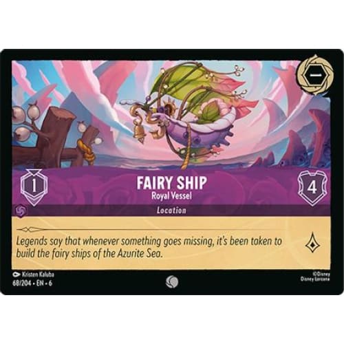 Fairy Ship - Royal Vessel (68/204) - Azurite Sea - Single