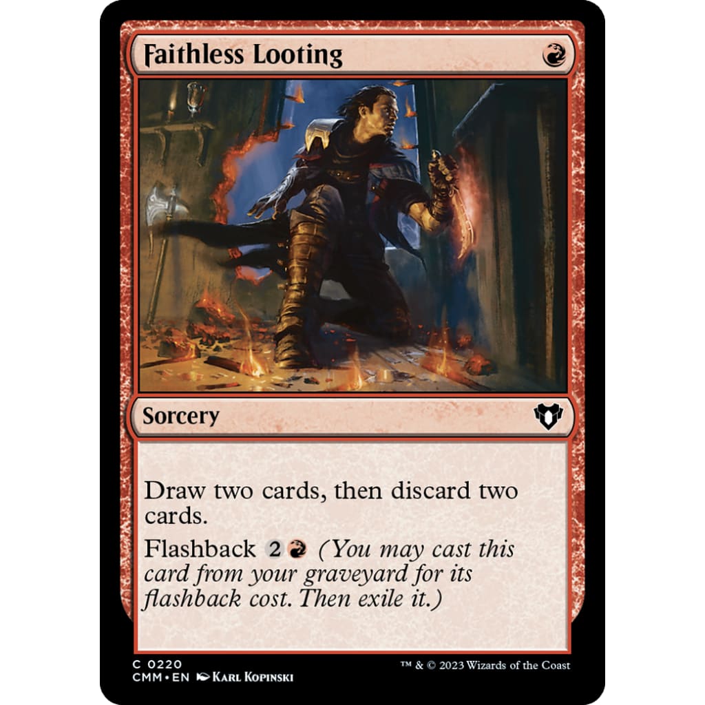 Faithless Looting (CMM-220) - Single