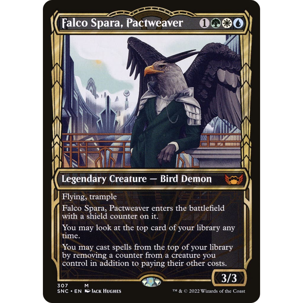Falco Spara Pactweaver (SNC-307): (Showcase) Foil - Single