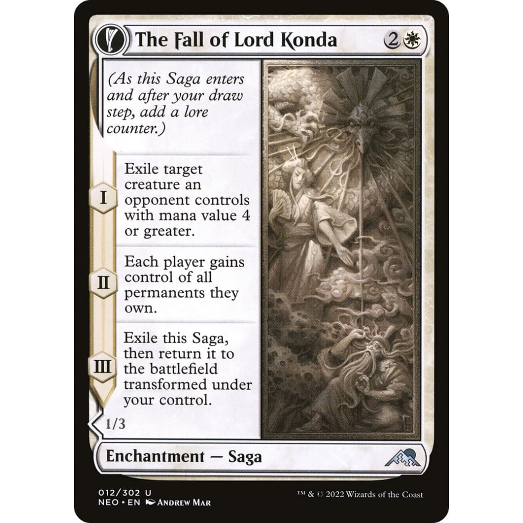 The Fall of Lord Konda // Fragment (NEO-012): (fandfc) Foil