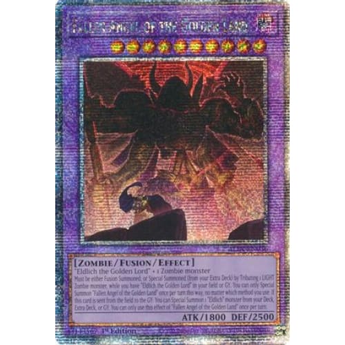 Fallen Angel of the Golden Land (Quarter Century Secret