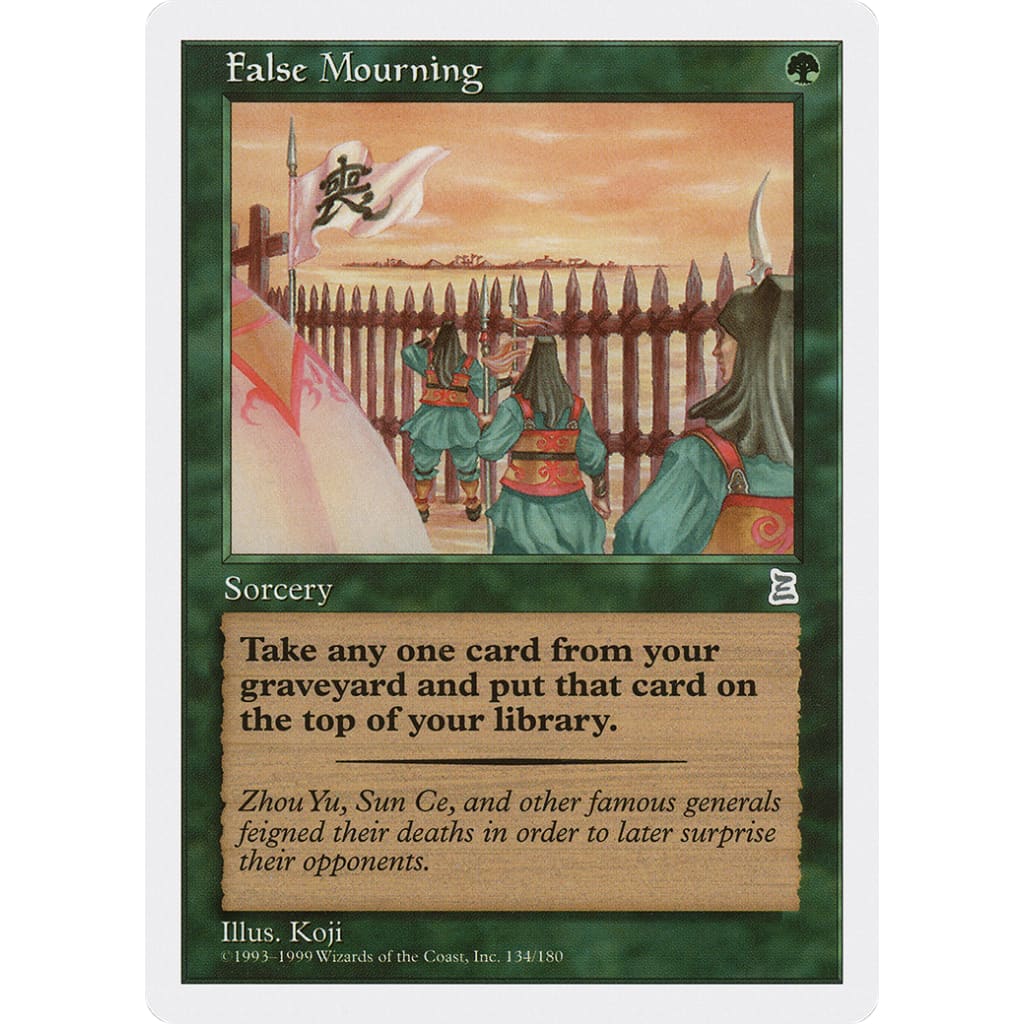 False Mourning (PTK-134) - Single