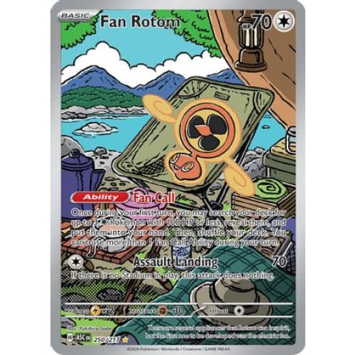 Fan Rotom - 250/217 (250) Illustration Rare Holofoil