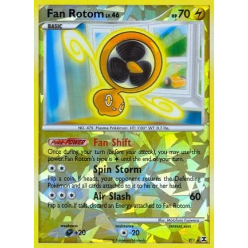 Fan Rotom (RT1/111) Rare Classic Reverse Holofoil - Single