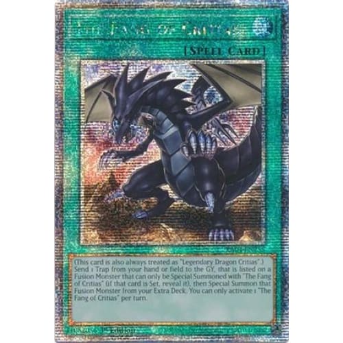 The Fang of Critias (Quarter Century Secret Rare)