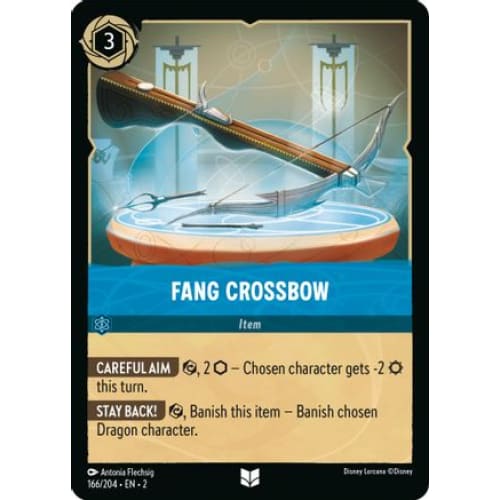 Fang Crossbow (166/204) - Rise of the Floodborn Cold Foil