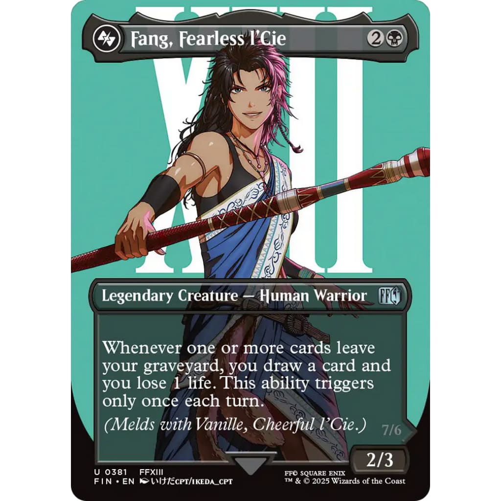 Fang Fearless l’Cie (Borderless) (FIN-381) - Single