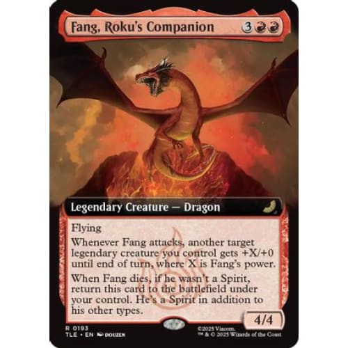 Fang Roku’s Companion (Extended Art) (TLE-193) Foil - Single