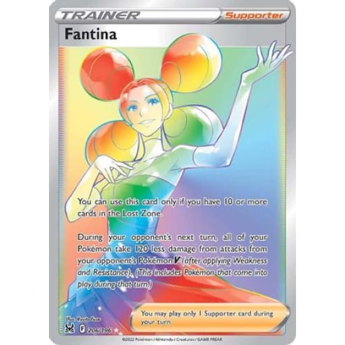 Fantina (206/196) Holo Rare Holofoil - Single