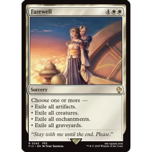 Farewell (FIC-242) - Single