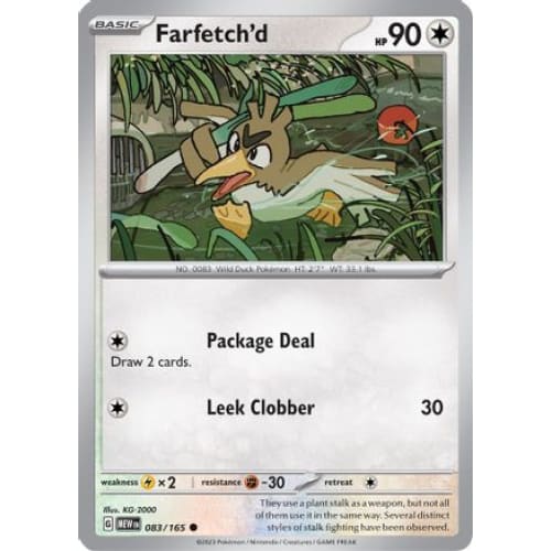 Farfetch’d (83) Common - Single