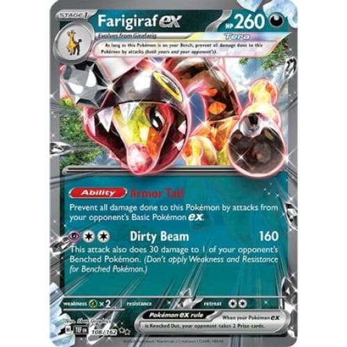 Farigiraf ex (108) Double Rare Holofoil - Single