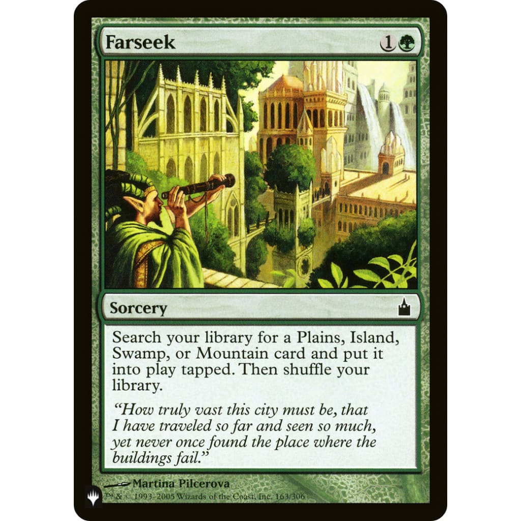 Farseek (PLST-RAV-163) - Single