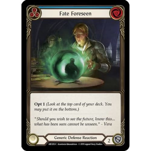Fate Foreseen (Blue) (ARCANE RISING) Unlimited Edition