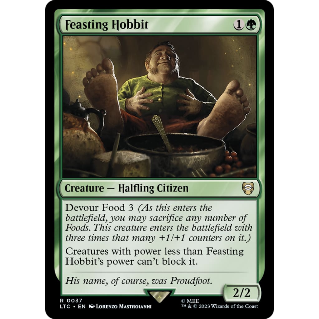 Feasting Hobbit (LTC-037) - Single