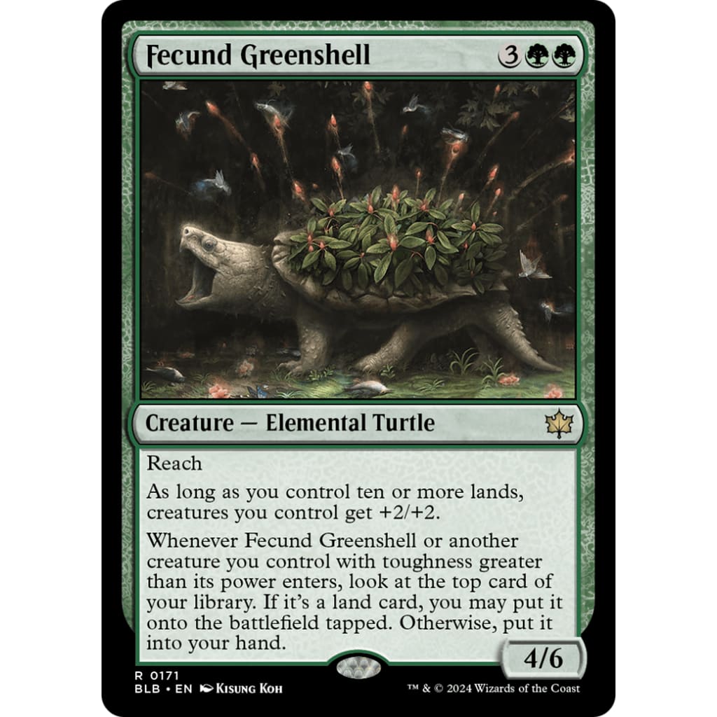 Fecund Greenshell (BLB-171) - Single