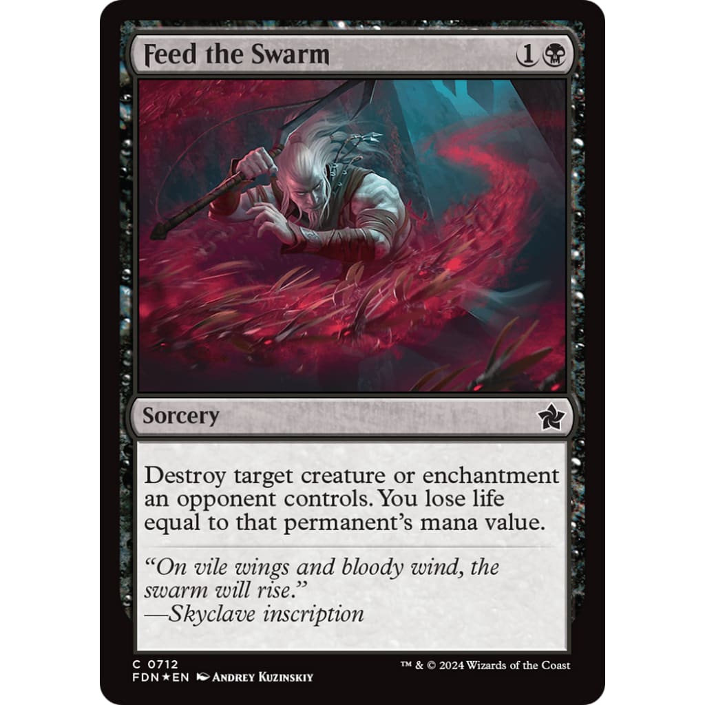 Feed the Swarm (FDN-712) Foil - Single
