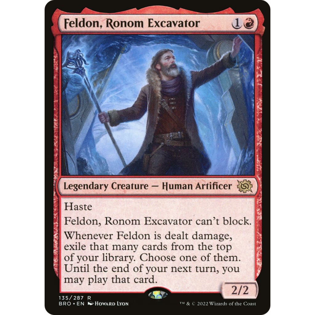 Feldon Ronom Excavator (BRO-135) Foil - Single