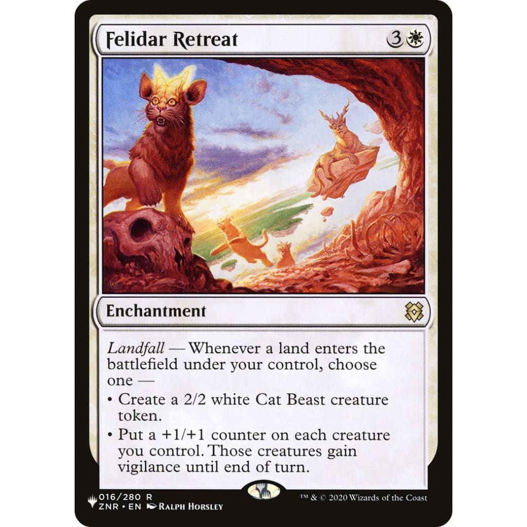 Felidar Retreat (PLST-ZNR-16) - Single