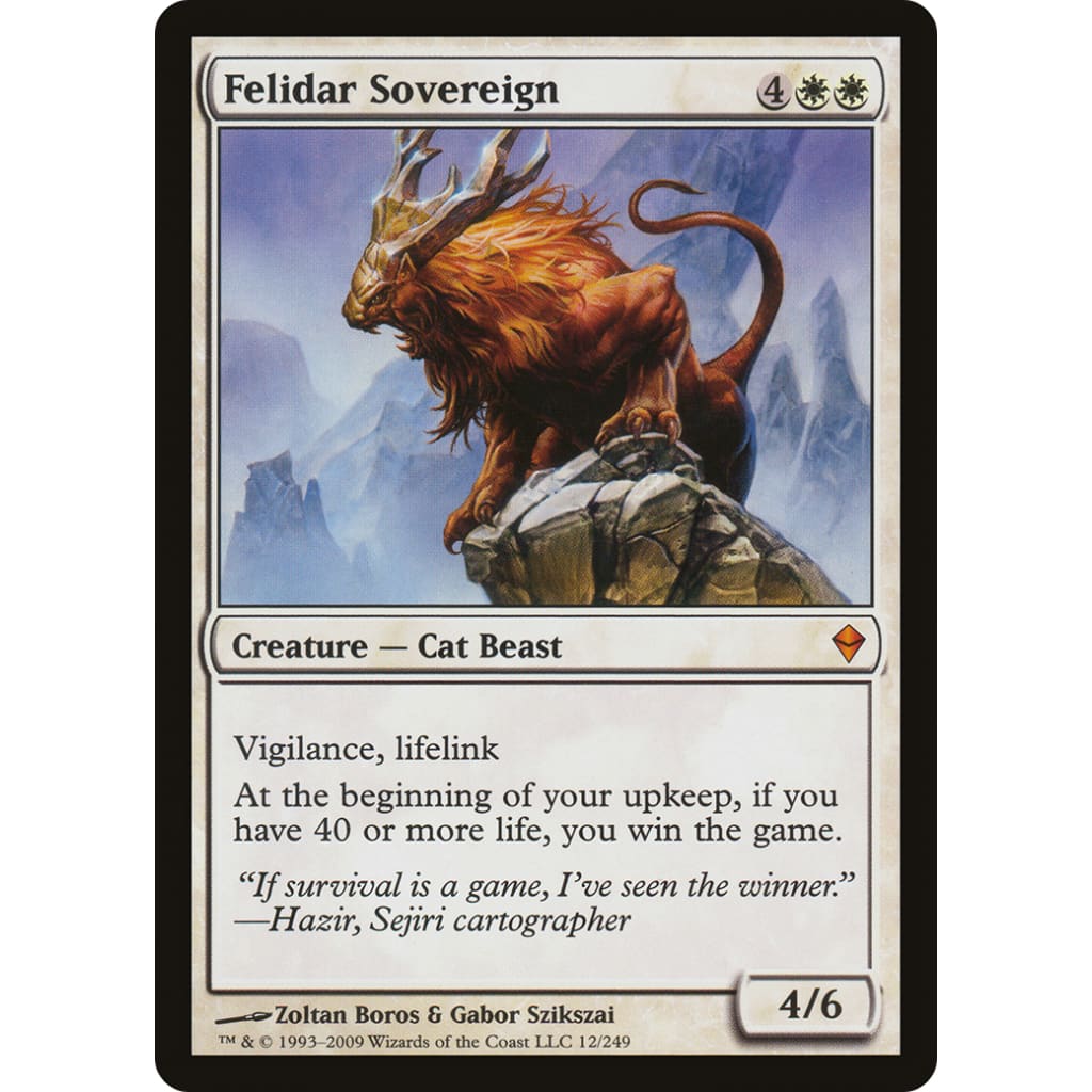 Felidar Sovereign (ZEN-012) - Single